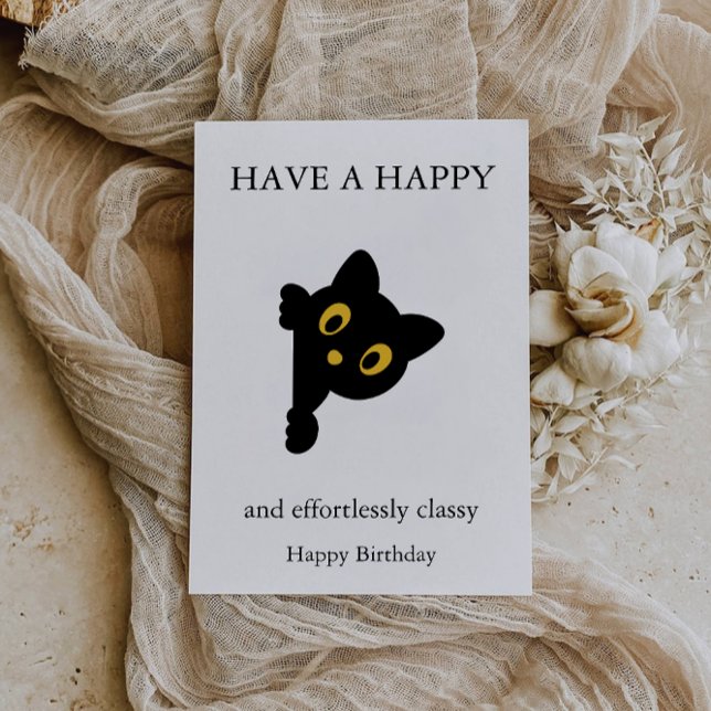 Cartões de Aniversário de Gato Divertidos (Funny Cat Birthday Cards)