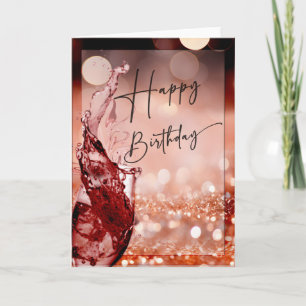 Cartões de Aniversário de Mulher Americana