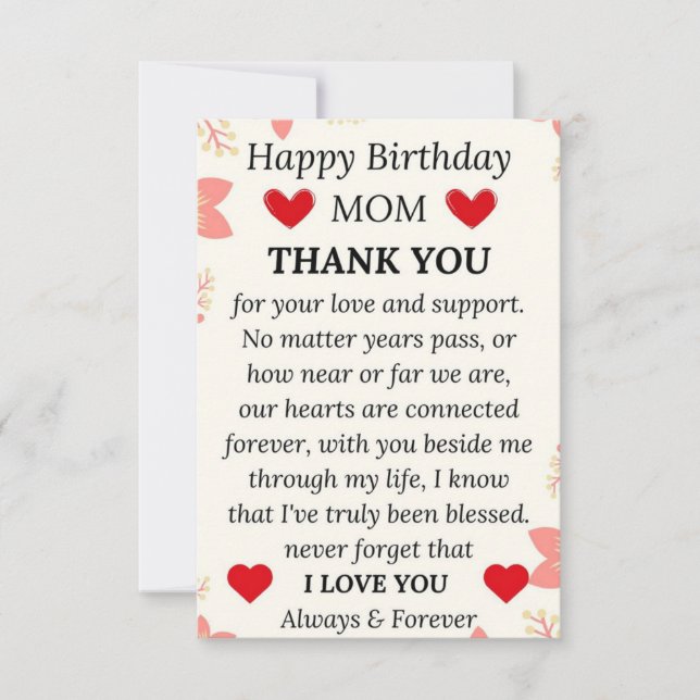 cartões de aniversário divertidos para a mãe (Frente)