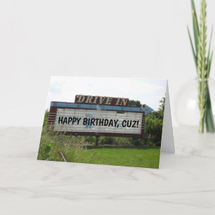 CARTÕES DE ANIVERSÁRIO DO CUUSSN, CONDUZIR NO FILM