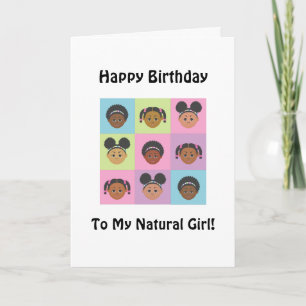 Cartões de Aniversário do Me Natural por Designs M
