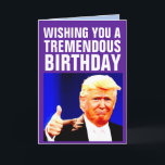 CARTÕES DE ANIVERSÁRIO ENGRAÇADOS DE DONALD TRUMP<br><div class="desc">CARTÕES DE ANIVERSÁRIO DE DONALD TRUMP CELEBRE BEM GRANDE.</div>