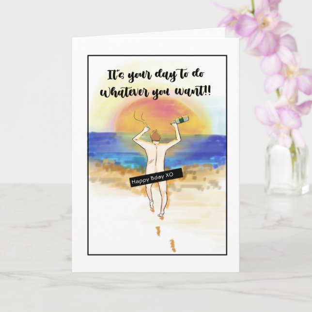 Cartões De Aniversário Engraçados Para Ele: Pai, G (Orquídea)