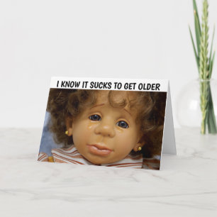 CARTÕES DE ANIVERSÁRIO ENGRAÇADOS, VOCÊ AINDA 