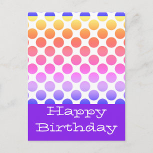 Cartões de aniversário felizes