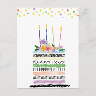 Cartões de aniversário felizes