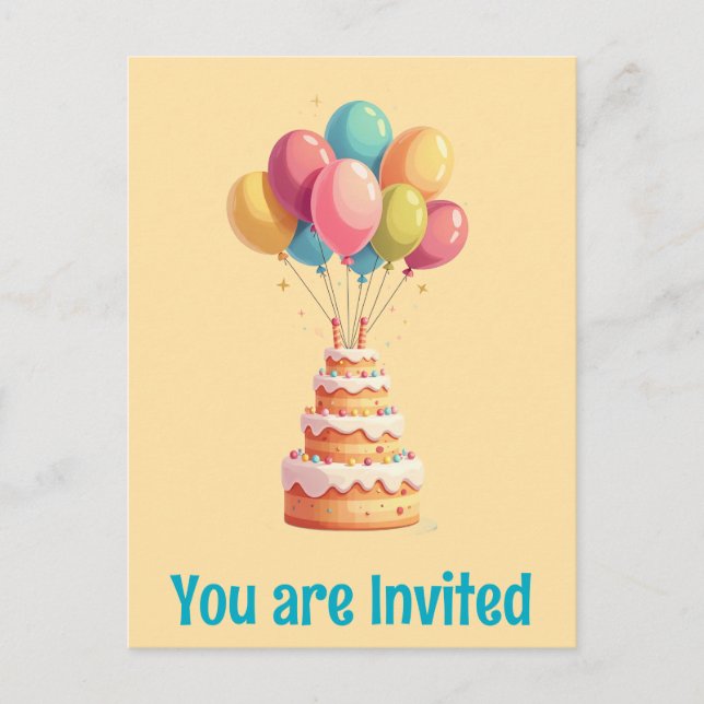 Cartões de aniversário felizes (Frente)