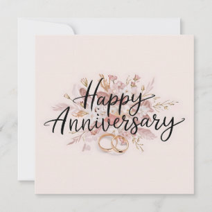 Cartões de Aniversário Felizes Elegante