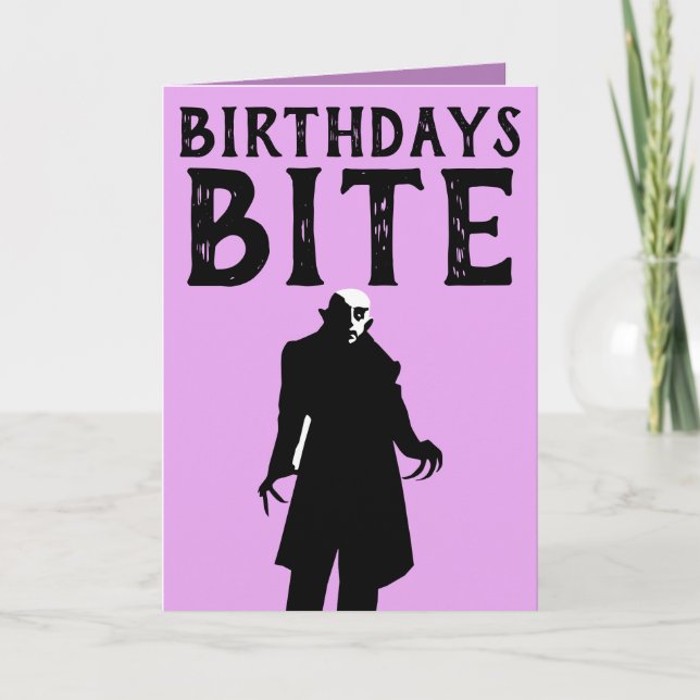 CARTÕES DE ANIVERSÁRIO GÁTICOS (Frente)