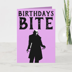 CARTÕES DE ANIVERSÁRIO GÁTICOS