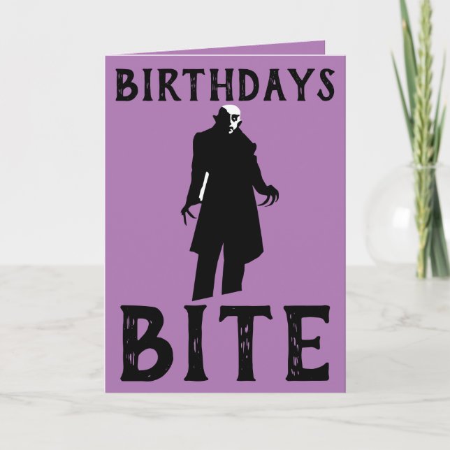 CARTÕES DE ANIVERSÁRIO GÁTICOS (Frente)