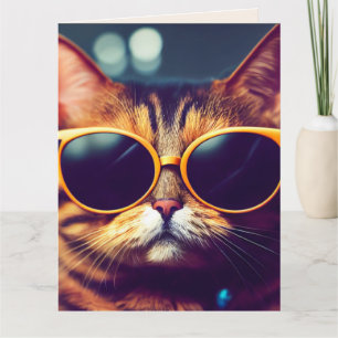 CARTÕES DE ANIVERSÁRIO GATO MALHADO GATO LEGAL