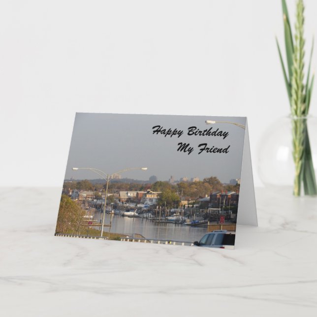 Cartões de aniversário para um amigo (Frente)