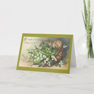 Cartões de aniversários Vintage.