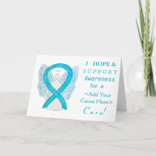 Cartões de anjo personalizados para a sensibilizaç