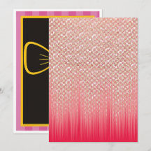 Cartões de Anúncio de Festa, Formatura e Vida