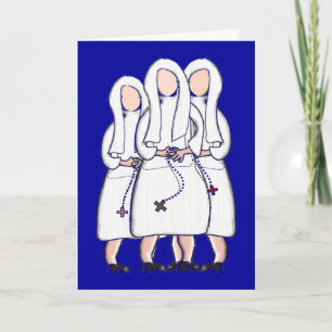 Cartões de Arte da Irmã Jeanne Jugan - Em Branco P