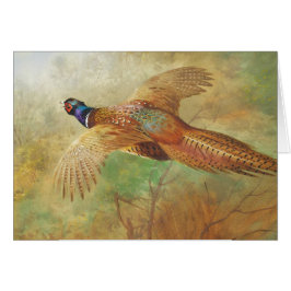 Cartões de arte de aves Archibald Thorburn Flying