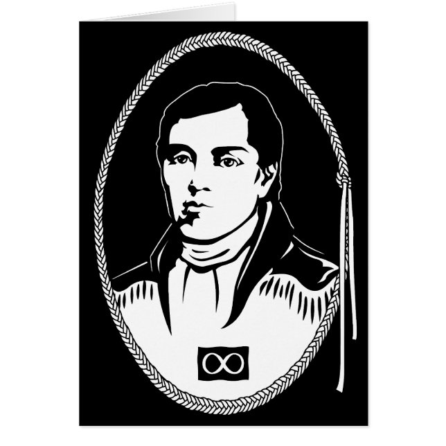 Cartões de arte Metis Card Cuthbert Grant (Frente)