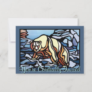 Cartões de Arte Personalizados para Ursos Polares