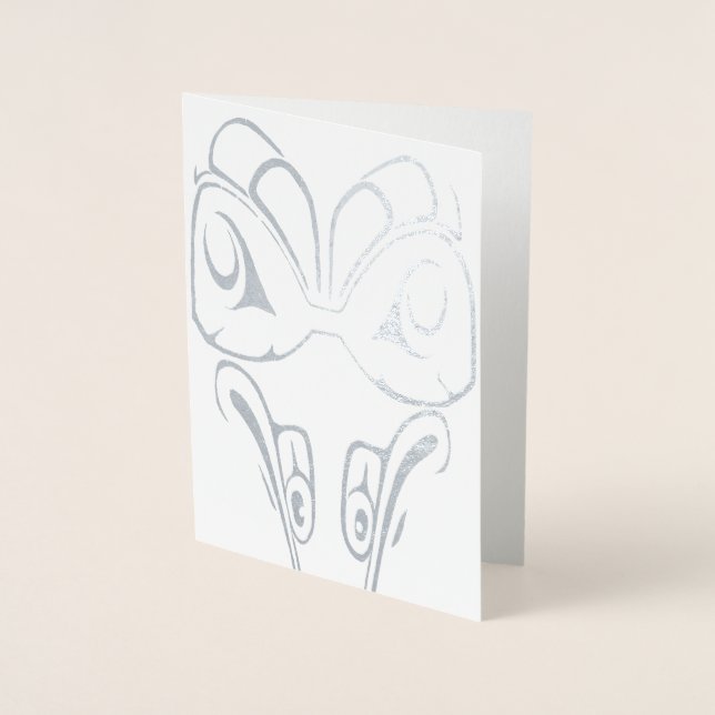 Cartões de Arte Vancouver Totem Personalizados (Frente)