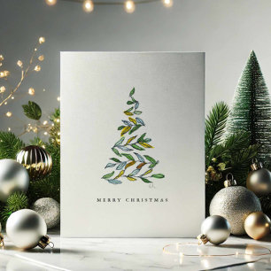 Cartões de Árvore Feliz de Natal