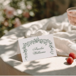 Cartões de Assento de Casamento Boho Chic Floral V