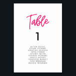 Cartões de assentos de casamento para caligrafia m<br><div class="desc">Escolha esta design de caligrafia divertida e moderna para a sua papelaria de casamento: limpa,  simples e moderna,  ela irá ajustado todas as suas necessidades. Fundo e texto cores totalmente personalizáveis para ajustado dos seus gostos.</div>