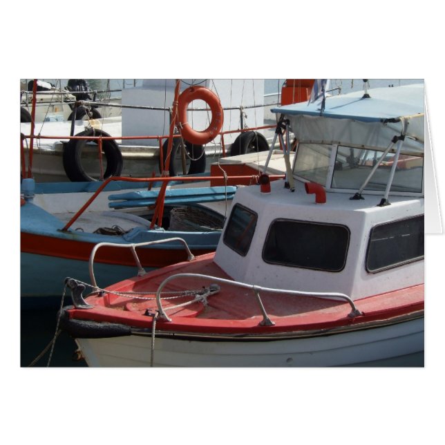 Cartões de barco (Frente Horizontal)