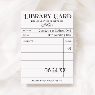 Cartões de Biblioteca Antiga como Cartões de Acomp