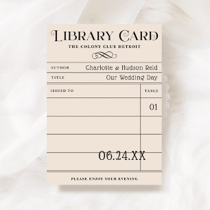 Cartões de Biblioteca Antiga como Cartões de Acomp