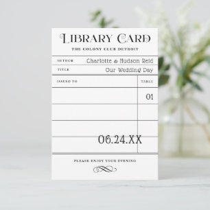 Cartões de Biblioteca Antiga como Cartões de Acomp