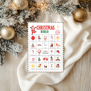 Cartões de Bingo de Natal   Jogo de Natal para Cri