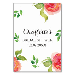 cartões de bingo florais do chá de panela boho chi