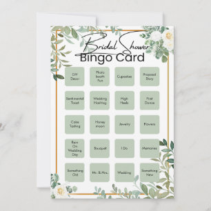 Cartões de Bingo para Chás de Bebê, Bingo de Bebê