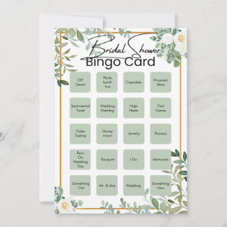 Cartões de Bingo para Chás de Bebê, Bingo de Bebê