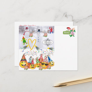 Cartões de Boas Festas de Aniversário e Natal