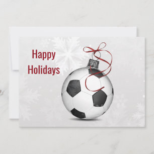 Cartões de Boas Festas de jogador de futebol