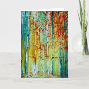 Cartões de Boas Festas de Outono