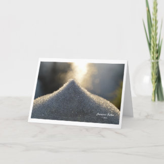 Cartões de boas-vindas para cenas de inverno