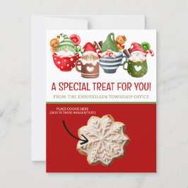 Cartões de bolachas de Natal, Cartões de doação pe