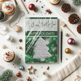 Cartões de bolachas de Natal, Cartões de doação pe