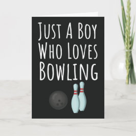 Cartões de Boliche Fofos para Bebês Meninos Crianç