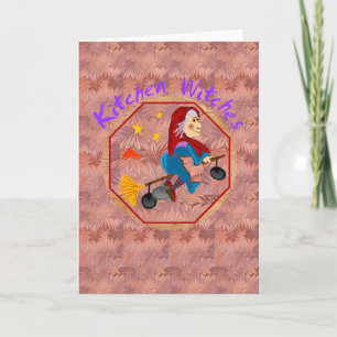 Cartões de Bruxas de Cozinha