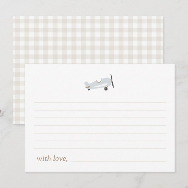 Cartões de cápsula do tema "Voos no tempo" do aviã (Frente/Verso)