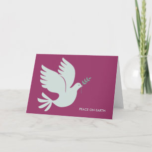 Cartões de Cartões de natal da Peace Dove