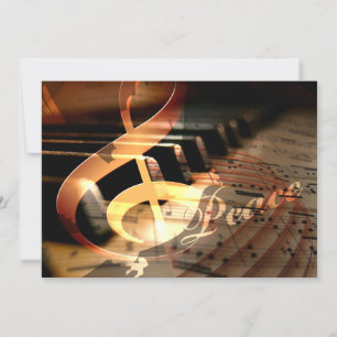 cartões de cartões de natal do professor de pian