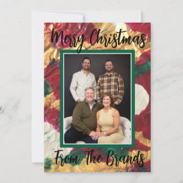 Cartões de Cartões de natal personalizados para vo