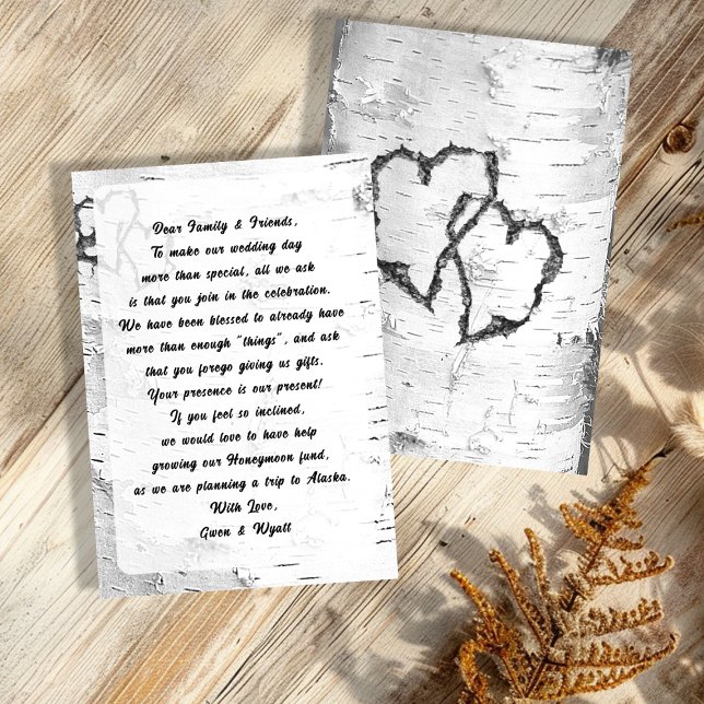 Cartões de Casamento com Texto de Poço de Desejos  (Criador carregado)