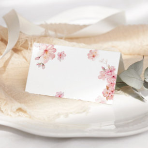Cartões de casamento da cereja elegante